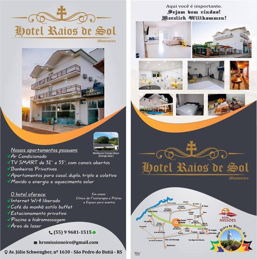 Hotel Raios De Sol Missioneiro Sao Pedro de Butia 외부 사진